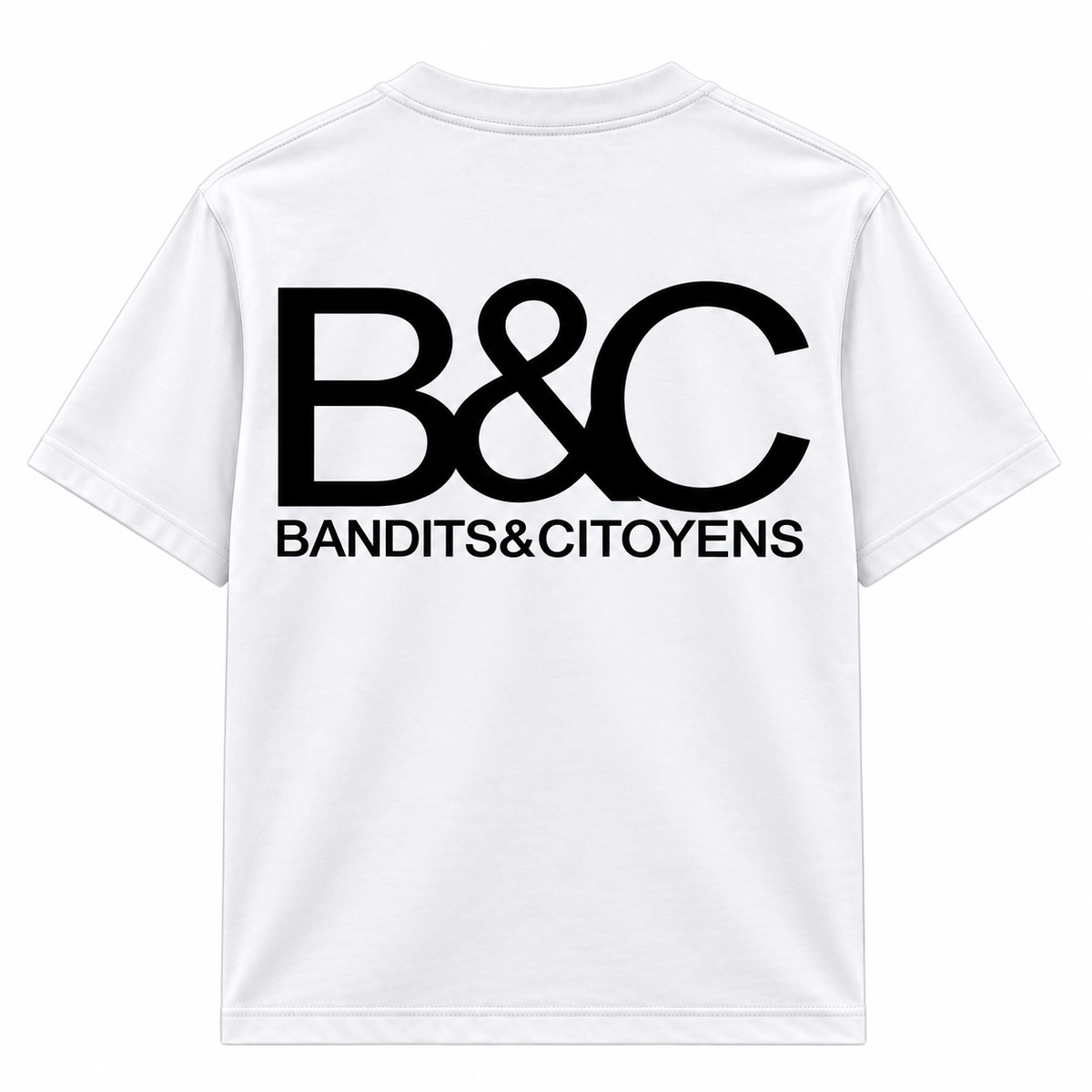 T-SHIRT BANDITS & CITOYENS BLANC