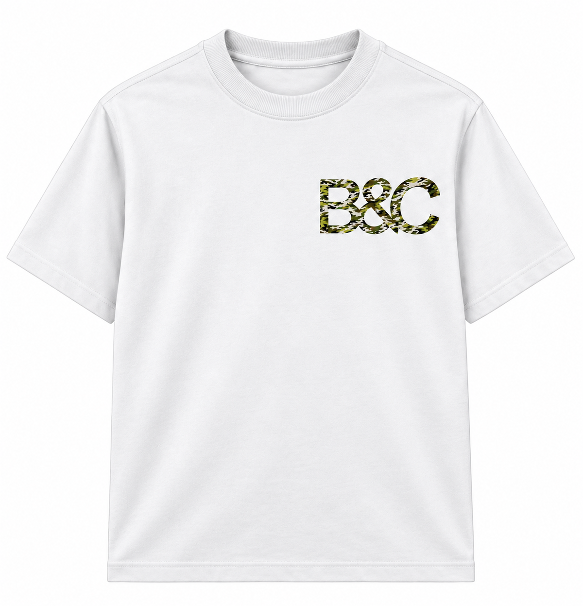 T-SHIRT BANDITS & CITOYENS CAMO BLANC